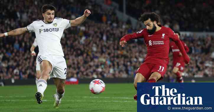 Mohamed Salah and Diogo Jota doubles help rampant Liverpool hit Leeds for six