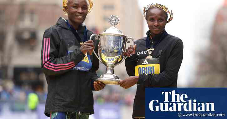 Kenyans sweep Boston Marathon but Eliud Kipchoge misses out on podium