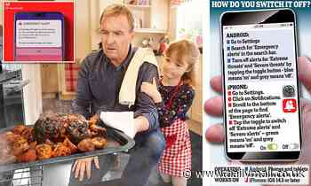 So which genius thought it was a good idea to terrify the whole country at 3pm on a Sunday?