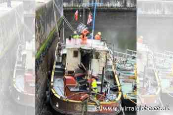 Tugboat Cath's joy after sunken boat is finally raised