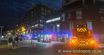 Fire crews called to flat blaze above Harvey Nichols in Bristol city centre