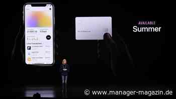 Apple: Techkonzern und Goldman Sachs bieten Sparern mehr als 4 Prozent Zinsen auf neues Sparkonto