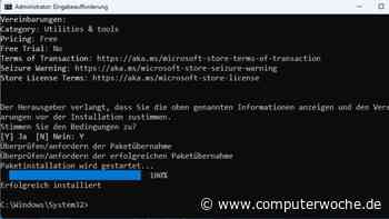 Windows 11: Widgets komplett deinstallieren