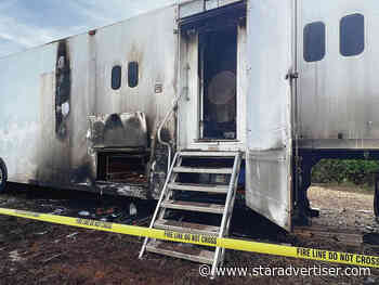 Arson suspected in Disney film trailer blaze