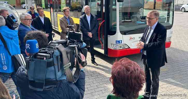 Betankung der ersten Bamberger Stadtbusse mit HVO100