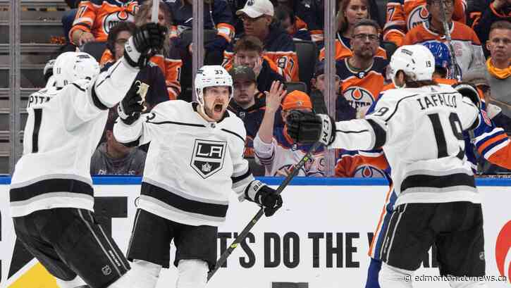 Kings edge Oilers 4-3 in OT to take early lead in playoff series
