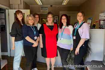 The Chase star Anne Hegerty supports Watford's New Hope