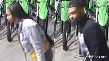 LSUPD searching for pair of alleged identity thieves who purchased ATV