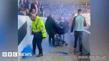 Sunderland AFC: Flare thrown into disabled fans' section