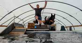 Former Newcastle Falcons player stars as training expert in Channel 4's The Dog Academy