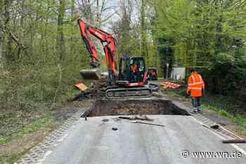 Blindgängerverdacht: Entwarnung in Hiltrup