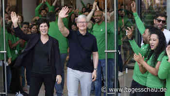 Erster Apple-Store in Indien eröffnet