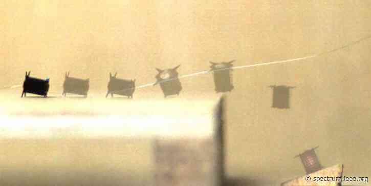 Robotic Flea Leaps 87 Times Its Own Length