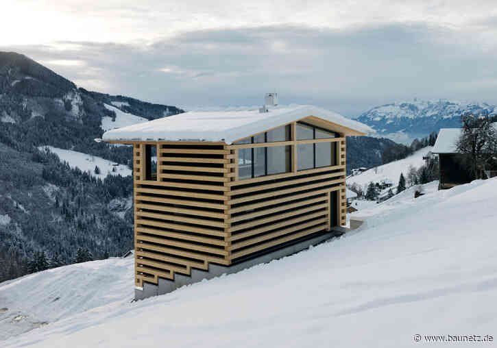 Luftige Fassade in Laterns
 - Wochenendhaus von Marte.Marte