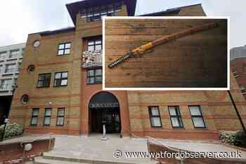 Watford man denies 'samurai sword threats and criminal damage'