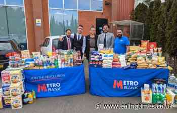 Ealing, Southall, Uxbridge customers support community food bank