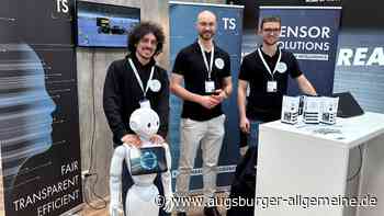 Ein Roboter aus Ulm grüßt von der Hannover Messe