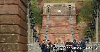 Famous Union Chain Bridge reopens after multi-million pound restoration