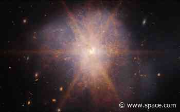 Merging galaxies shine with the light of a trillion suns in gorgeous James Webb Space Telescope photo