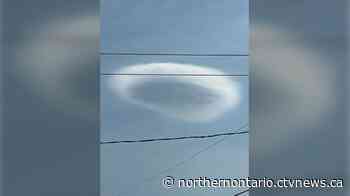 Saucer-shaped cloud spotted in Greater Sudbury