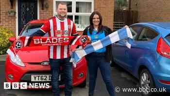 FA Cup semi-final: Married football rivals travel 3,000 miles for tie