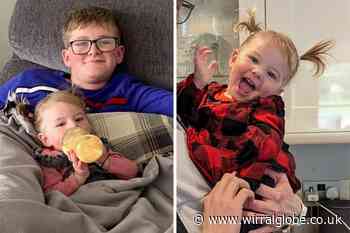 Prenton brother fundraises for baby sister diagnosed with SMA Type 2