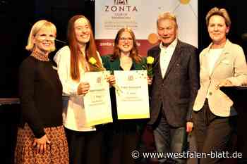 Zonta Club Paderborn ehrt engagierte Schülerinnen