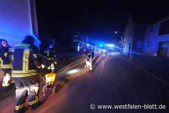 Vier Kilometer lange Ölspur von Kirchborchen nach Nordborchen