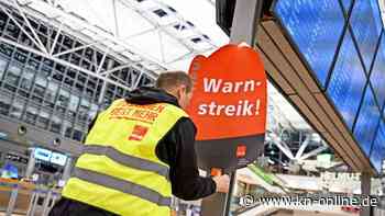 Warnstreiks am Flughafen Hamburg am 20. und 21.4.2023