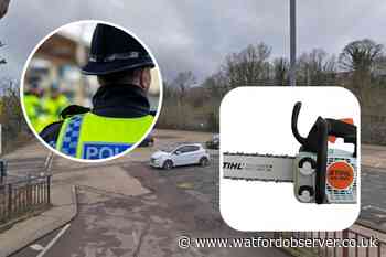 Appeal after 'chainsaws stolen from Mercedes van' in Radlett