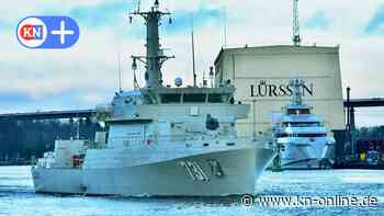 Neuer Minenjäger mit Technik aus Kiel wird vor Eckernförde getestet