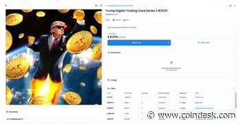 Trump Drops Second Series of Digital Trading Card Collection