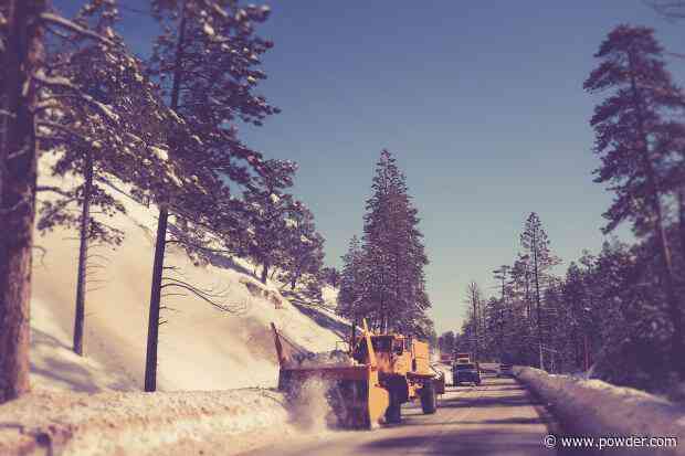 Video: Clearing Road Buried In Lake Tahoe's Record Snow