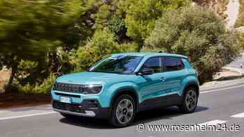 Jeep fährt den elektrischen Avenger vor