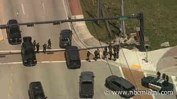 3 in Custody After Reported Shooting, Chase and Crash in Broward: BSO