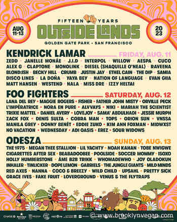 Outside Lands 2023 daily lineups announced