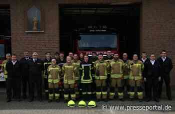 FW Gangelt: 13 neue Einsatzkräfte für die Feuerwehr Gangelt