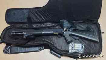 Pump shotgun in guitar case among photos shown to jurors in weapons trafficking trial