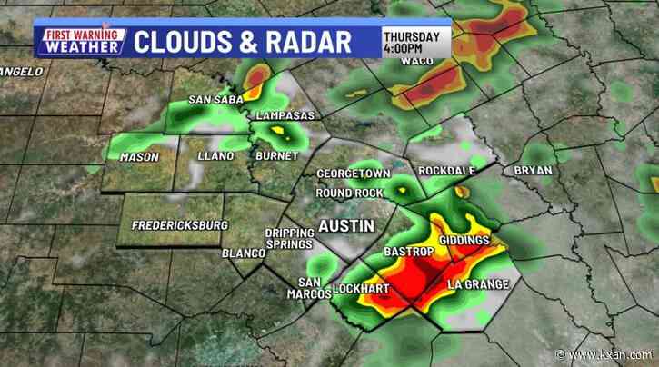 Storm chance increasing late Thursday