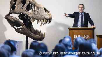 Seltenes T. rex-Skelett bleibt nach Versteigerung in Europa