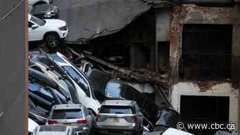 1 person killed, 5 injured after NYC parking garage partially collapses