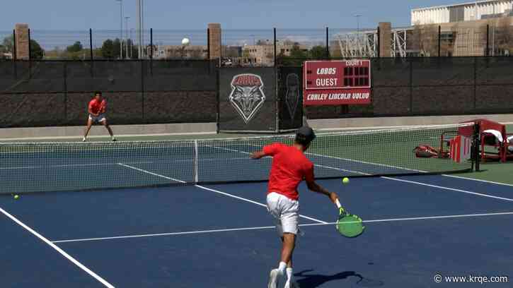 Lobo men's tennis to play for conference title this week