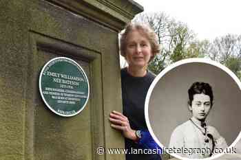 Plaque unveiled in Lancaster for Emily Williamson