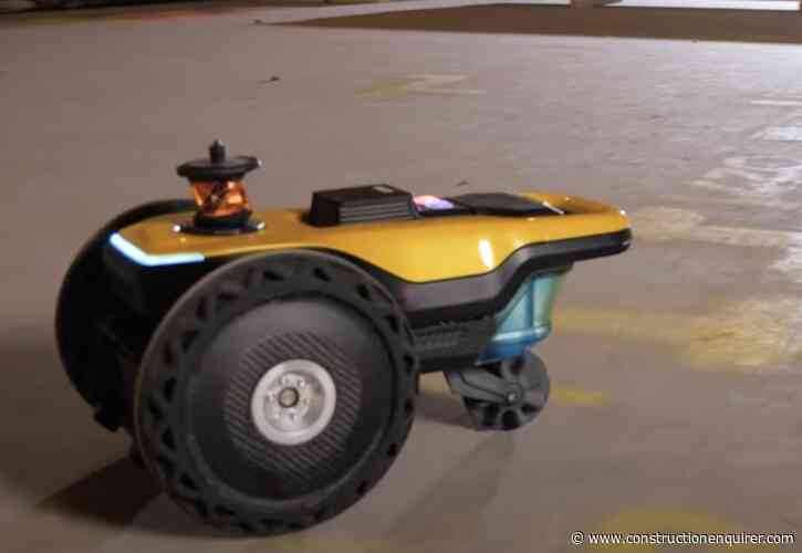 Sisk trials robot printer to set site floor plans