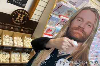 Eurovision star spotted shopping in Heswall