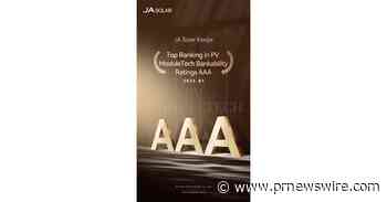 JA Solar maintains AAA rating in PV ModuleTech bankability report