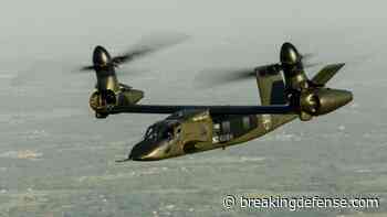 Sikorsky-Boeing will not sue Army over FLRAA