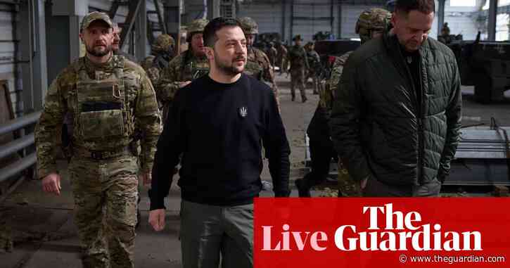 Russia-Ukraine war live: Putin and Zelenskiy visit troops near frontline