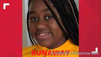 12-year-old runaway found safe, Norfolk police say