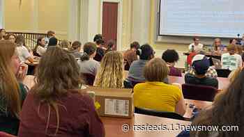 Students gather at CNU to discuss possible changes to Title IX policies